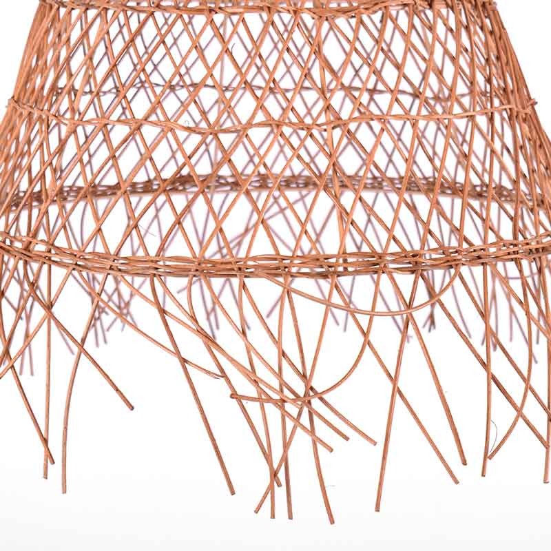 WILLOW" wicker pendant lamp