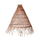 WILLOW" wicker pendant lamp