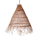 WILLOW" wicker pendant lamp