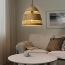 Wicker pendant lamp "Ikken".