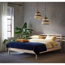 Wicker pendant lamp "Ikken".