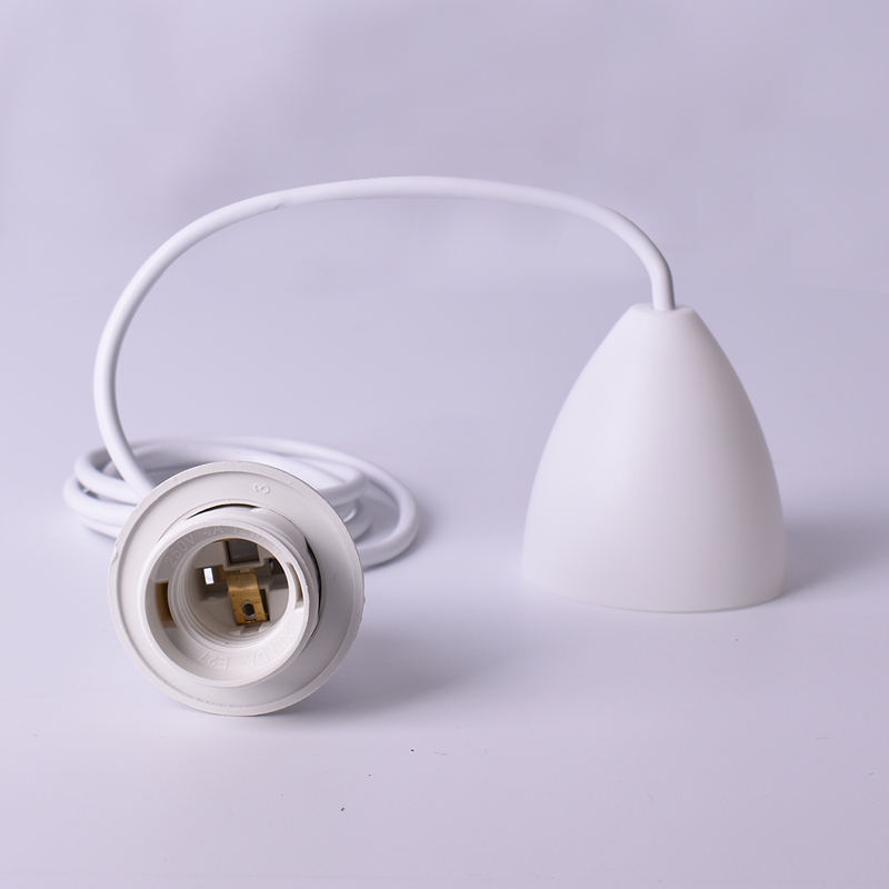 Natural fiber pendant light "NAM"