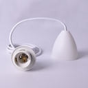 Natural fiber pendant light "NAM"