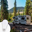 Bulb 12-24V DC 8W E27 A60 for caravans, camping and boats