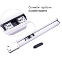 Bathroom wall light LED 15W - With integrated socket - 68cm