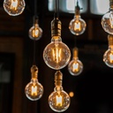 Vintage LED Bulb Globe Filament Bulb E27 G125 6W