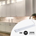 Under cabinet LED Light Fixture - 8W - Kitchen - 50cm
