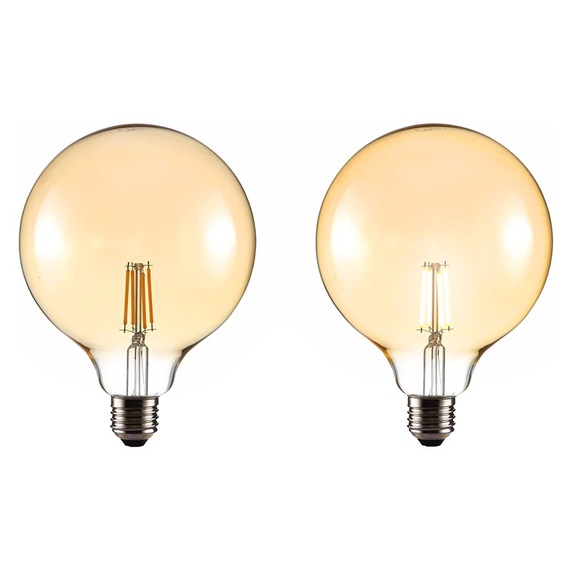 Vintage LED Bulb Globe Filament Bulb E27 G125 6W