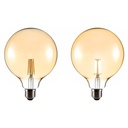 Vintage LED Bulb Globe Filament Bulb E27 G125 6W