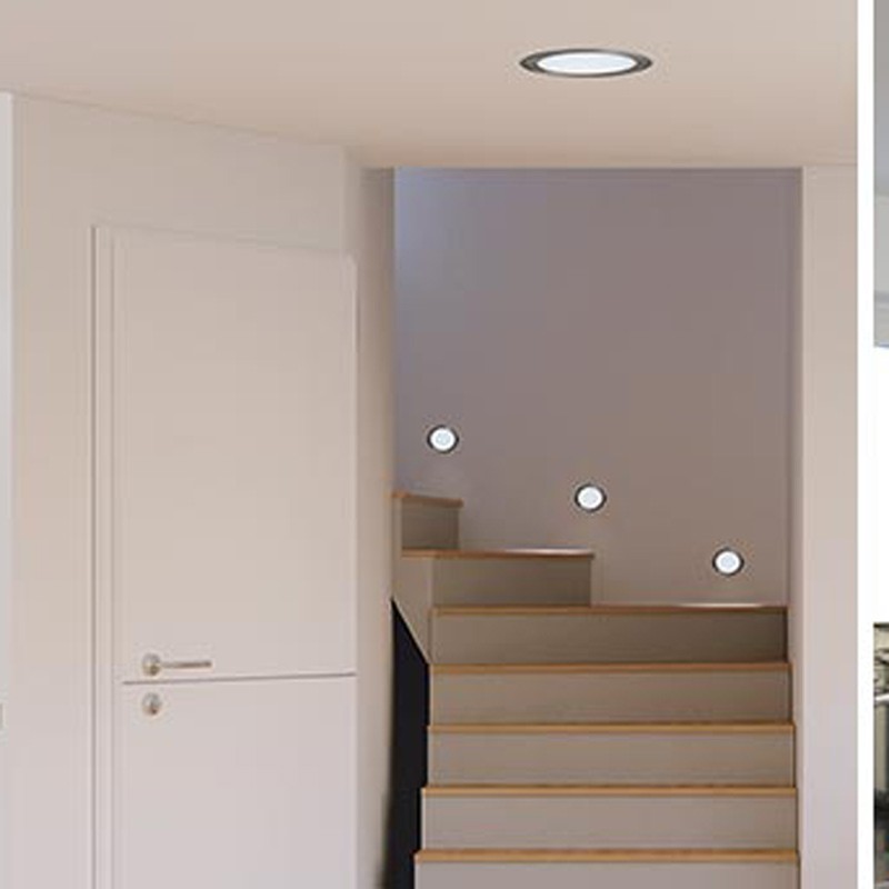 Under cabinet downlight 2W recessed and surface downlight 12V