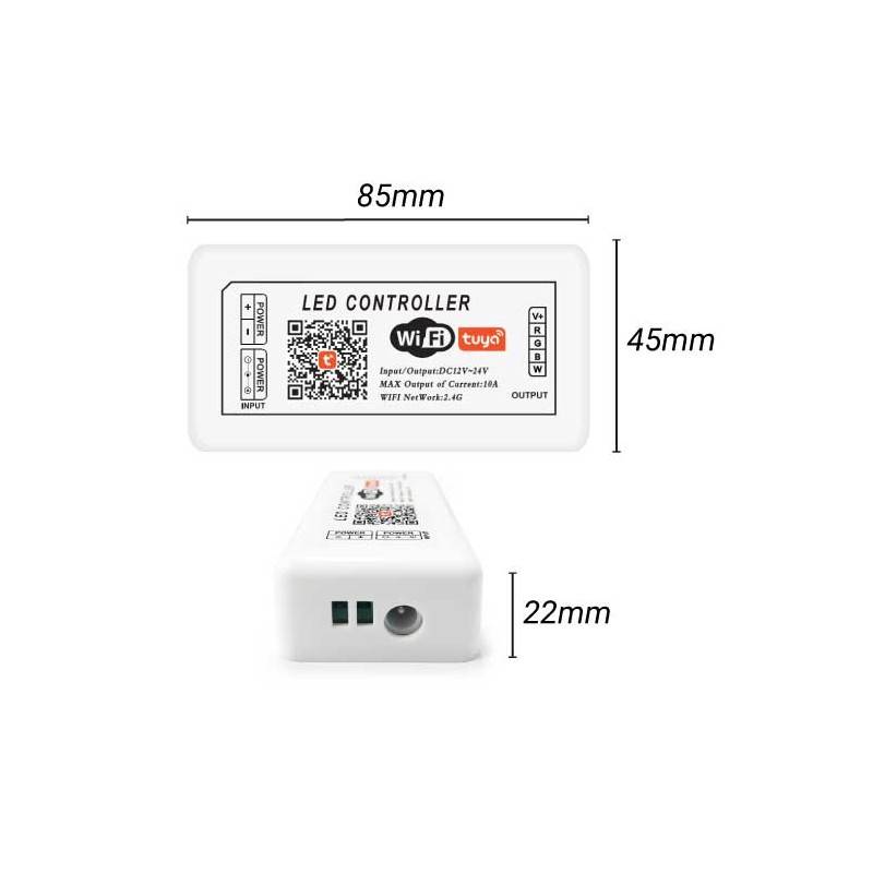 SMART+ WIFI RGBW 12/24V 4-channel LED SMART+ WIFI RGBW 12/24V 4-channel LED Controller