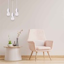 Pendant cable for ceiling lamp - E27 - 130cm