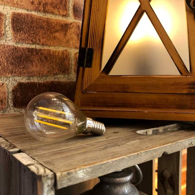 Spherical Filament LED Bulb E14 G45 5W