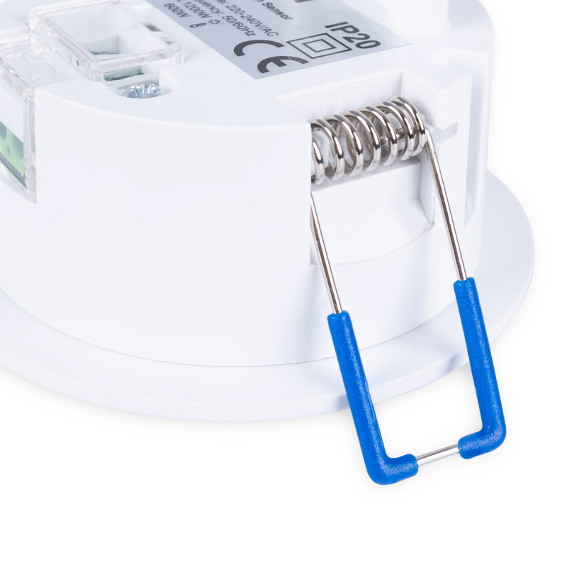 Recessed 360º PIR motion sensor - IP20