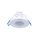 Recessed 360º PIR motion sensor - IP20