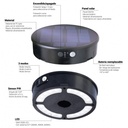 FORTUNATO FUMAGALLI Solar Wall Light with Sensor and CCT