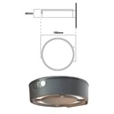 FORTUNATO FUMAGALLI Solar Wall Light with Sensor and CCT