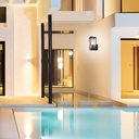 Exterior wall light "LUZY" E27 IP44