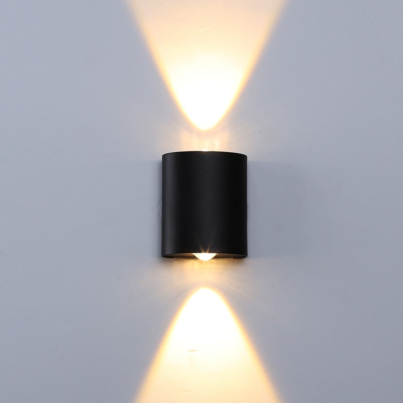 Modern bi-directional LED outdoor wall light "Asas" - 6W - IP54