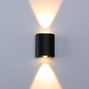 Modern bi-directional LED outdoor wall light "Asas" - 6W - IP54