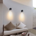Outdoor wall light "FOC" GU10 IP44