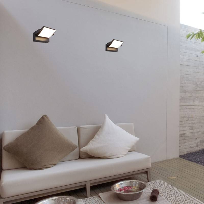 Adjustable LED wall light "LUMI" 13W IP54