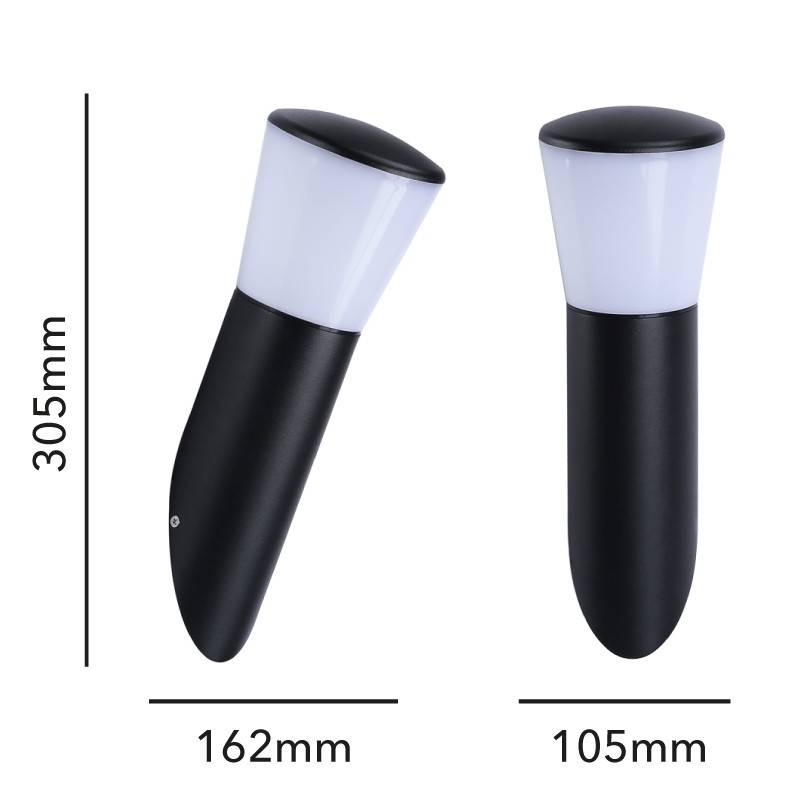 OLIVA" E27 IP44 slanted exterior wall lamp