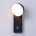 Outdoor LED wall light with PIR sensor "ATLAS" 10W IP54