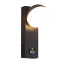 Outdoor LED wall light with PIR sensor "ATLAS" 10W IP54