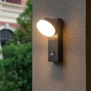 Outdoor LED wall light with PIR sensor "ATLAS" 10W IP54
