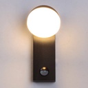 Outdoor LED wall light with PIR sensor "ATLAS" 10W IP54