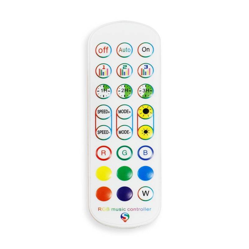 RGB WiFi Alexa/Google Home musical LED RGB LED strip kit with source, remote and controller 5 meters
