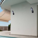 Outdoor LED wall light with PIR sensor "LUS" 13W IP54
