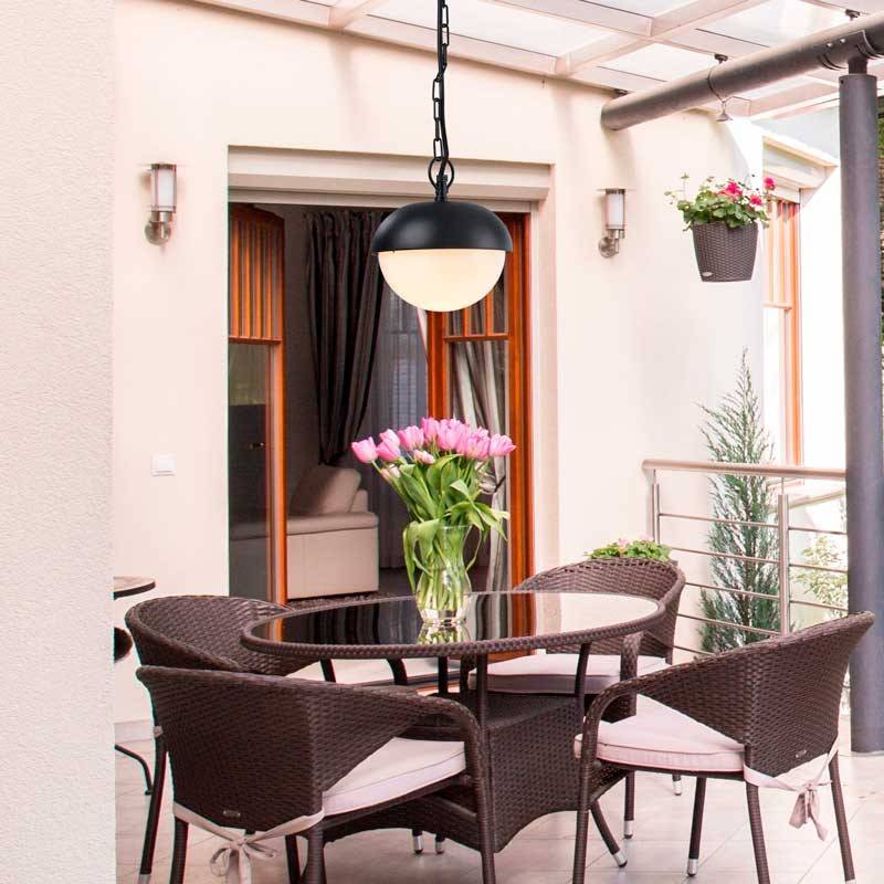 Garden and outdoor pendant lamp "MIA" E27 IP44
