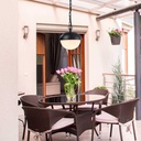 Garden and outdoor pendant lamp "MIA" E27 IP44