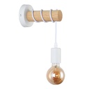 Rustic wooden wall light "MILA".