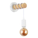 Rustic wooden wall light "MILA".