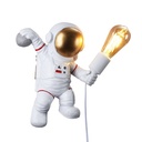 Astronaut wall light "Conrad" - With switch and plug - E27