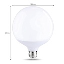 Bombilla LED Globo E27 G120 - 20W