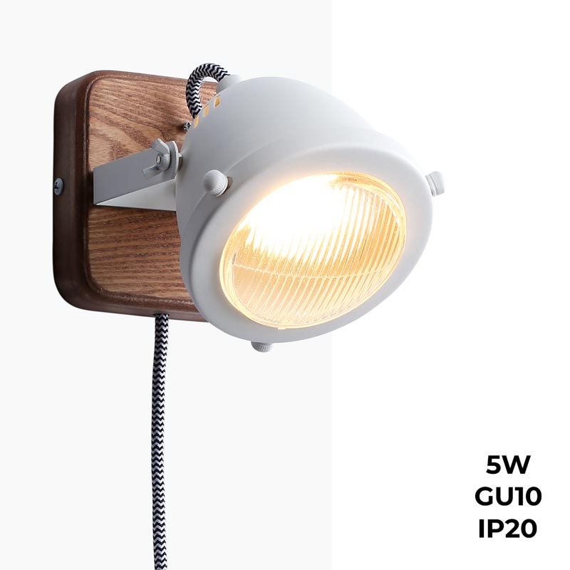Industrial wall light "Mott" - Adjustable - GU10 Included