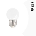 LED Bulb G45 E27 1W Color LED Bulb G45 E27 1W
