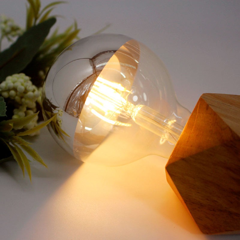Silver Mirror Effect Led Bulb E27 6W
