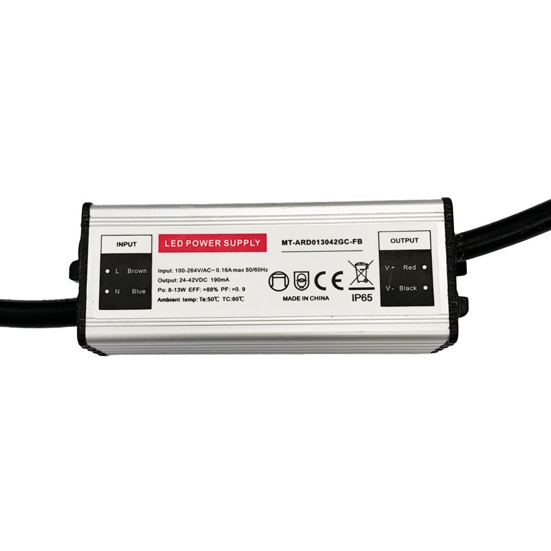 Waterproof recessed LED downlight - IP65 - 8W - Cut Ø 80-95mm