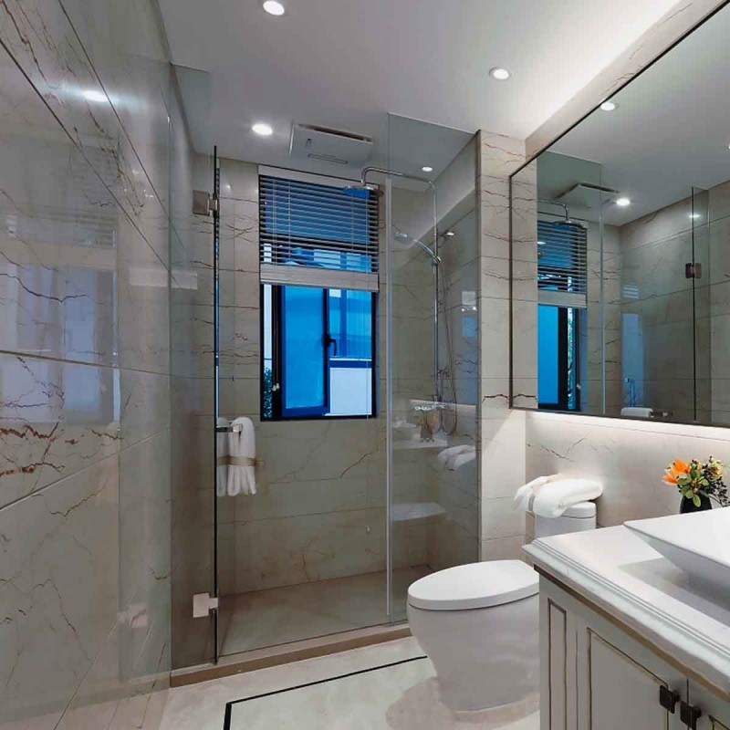 Waterproof recessed LED downlight - IP65 - 8W - Cut Ø 80-95mm