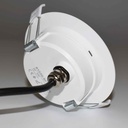 Waterproof recessed LED downlight - IP65 - 8W - Cut Ø 80-95mm