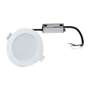 Waterproof recessed LED downlight - IP65 - 8W - Cut Ø 80-95mm