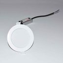 Waterproof recessed LED downlight - IP65 - 8W - Cut Ø 80-95mm