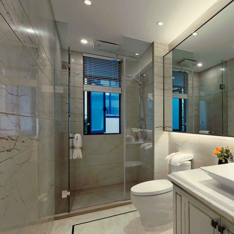 Waterproof recessed LED downlight - IP65 - 8W - Cut Ø 80-95mm