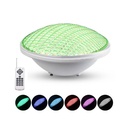 PAR56 RGB LED pool spotlight - 12V AC - 24W - Submersible - Remote control - IP68