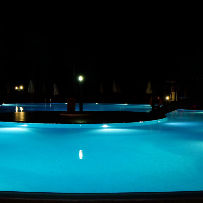 LED pool spotlight - PAR56 12V AC - 24W - IP68